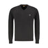 Hugo Boss Black Cotton Sweater